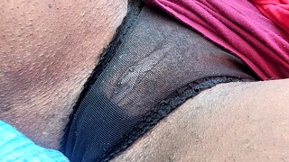 Peeing My Panties in Public for You