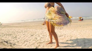 Outdoor Beach Pissing Hotwife