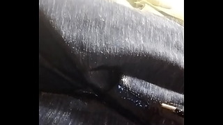 Shemale Pissing Her Pants Solo