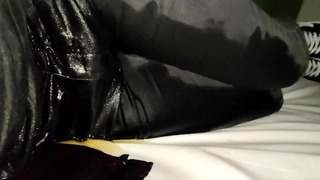 Getting My Skinny Jeans Soaked on the Bed