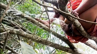 Desi Namita I can't believe what I'm seeing!   Pissing in a forest and more