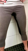 self piss in leggings