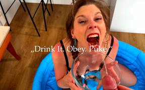 Fantom Episode #11 Piss Slave Training – Belgian Student Alice Maze Drinks My Piss & Gags Till She Womits  POV Raw