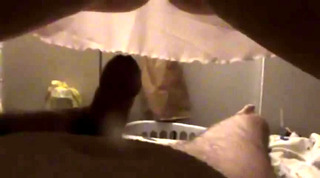 Wife pissing on my cock