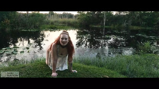 Submissive humiliation slut crawls out of lagoon to eat ass and drink piss (Siren)