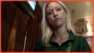 Squirting waitress