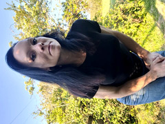 Public cum: countryside pussy play makes me squirt