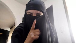 Arab MILF Masturbates Squirting Pussy To Rough Orgasm On Webcam While Wearing Niqab Porn Hijab XXX