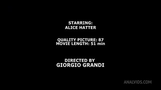 DAP and Fist with Squirt, Alice Hatter, 3on1, BBC, Anal Fisting, DAP, Wrecked Ass, ButtRose, Squirt Drink, Swallow GL532