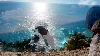 WETTING CK Panties on the Hike