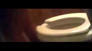 Tiny Girl Caught Peeking in Bathroom Stall Spy Cam